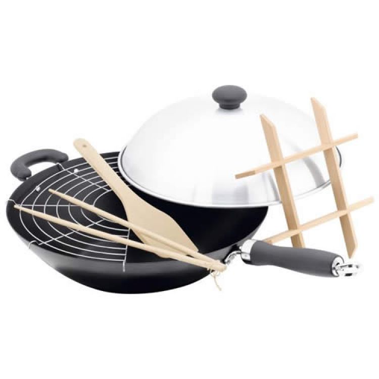 Judge Non-Stick 6 Piece Wok Set