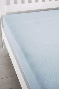 Catherine Lansfield Brushed Cotton Fitted Sheet ‘Blue’ Super King