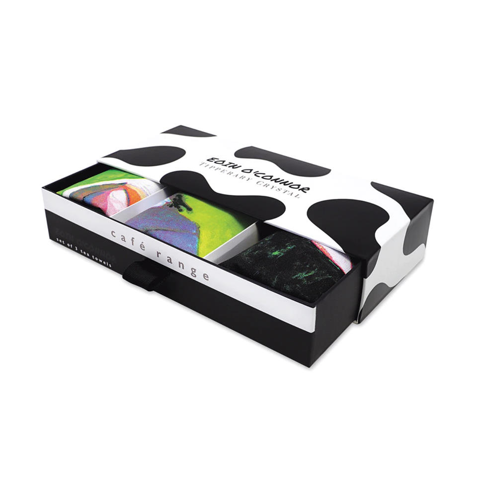 Tipperary Crystal Eoin O'Connor Set 3 Teatowels