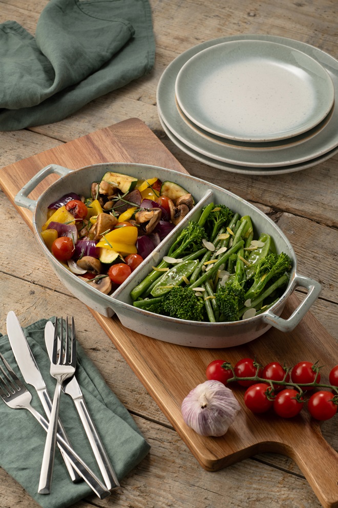 Belleek Living Tivoli Oval Divided Baker