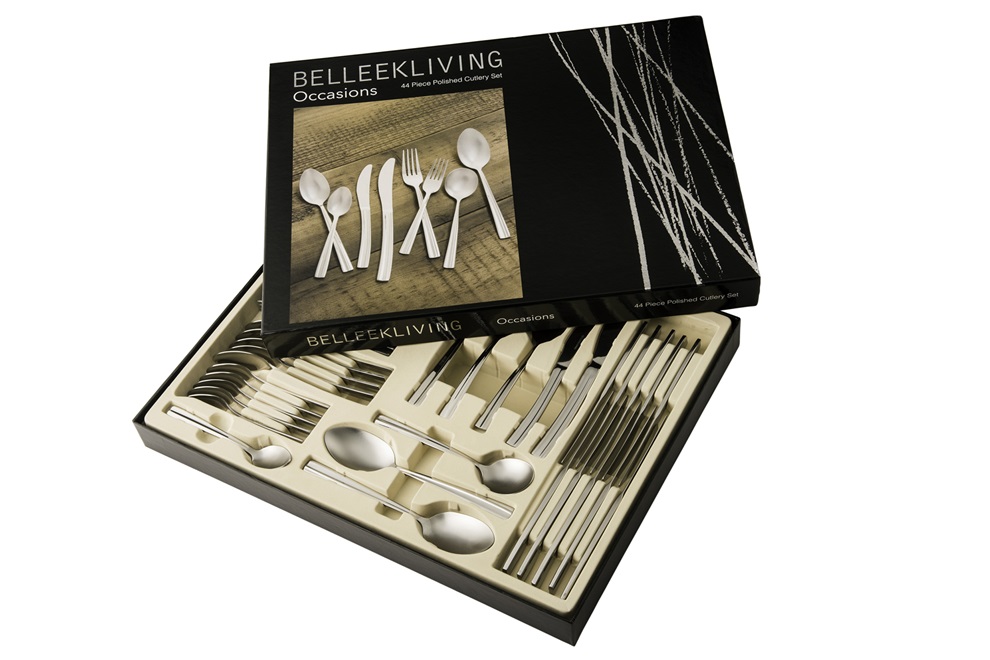 Belleek Living Occasions 44-Piece Cutlery - Image 2